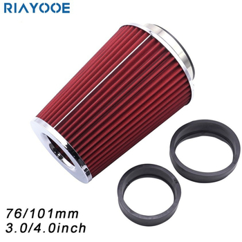 Automobilio oro filtras su grybų galvute, didelio srauto, universalus modelis, XH-UN092, įsiurbimo vamzdo skersmuo 3 coliai