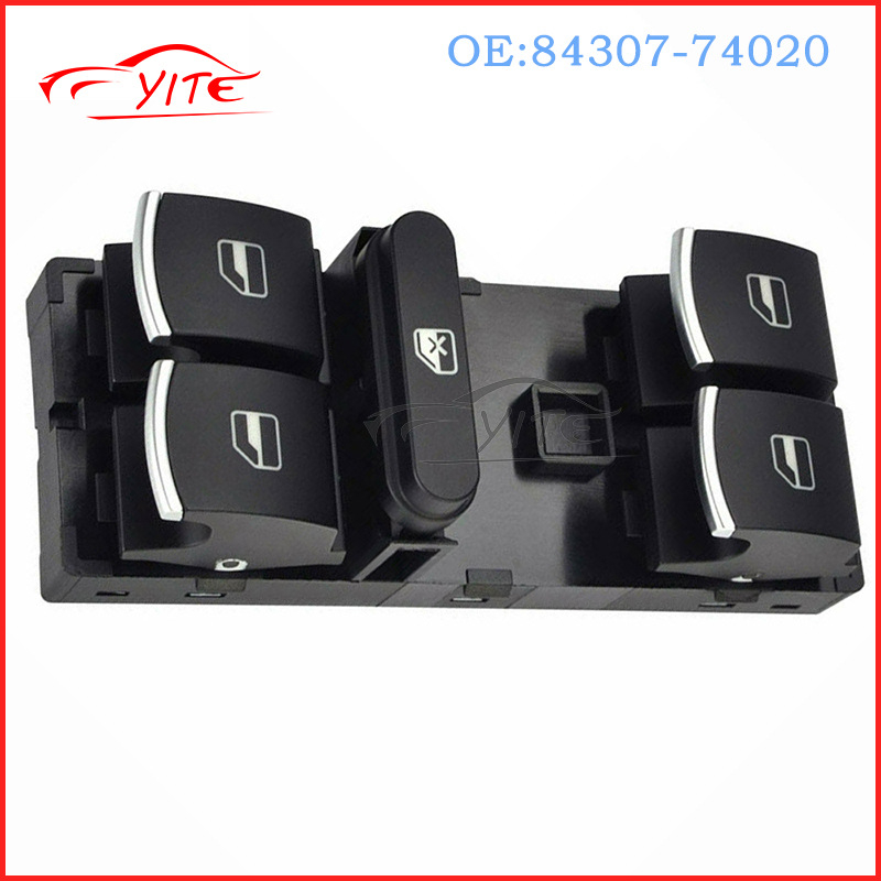 Αριστερός Μπροστινός Διακόπτης Ηλεκτρικών Παραθύρων — Κεντρικός Διακόπτης, 5K4959857 5ND959857 5K4959857XSH