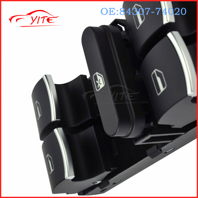 Αριστερός Μπροστινός Διακόπτης Ηλεκτρικών Παραθύρων — Κεντρικός Διακόπτης, 5K4959857 5ND959857 5K4959857XSH