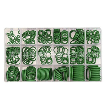 270 бр. O-образни уплътнителни пръстени за автомобилен климатик, силиконово-нитрилна гума, устойчиви на високо налягане и висока температура