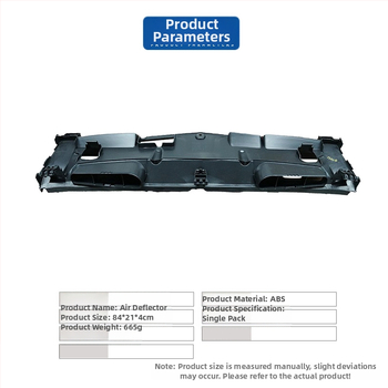 Άνω προστασία ψύκτη για Mercedes-Benz C-Class W204 (07-14) 2045000155 (ABS, HM)