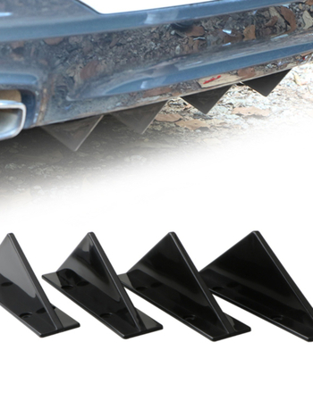 Universal ABS hátsó lipspoiler lökhárító körbefogóval, AMG-kompatibilis