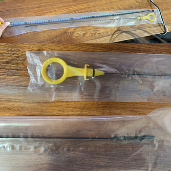 HBKELE Δείκτης λαδιού κινητήρα και κιβωτίου ταχυτήτων, μοντέλο 06J115611F/06H-115-611E, κατασκευή από χάλυβα σε φύλλο και νάιλον