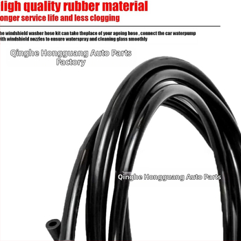 Οικουμενικός σωλήνας ψεκασμού υγρών παρμπρίζ αυτοκινήτου, με συνδέσεις Υ και Τ