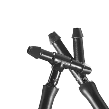 Οικουμενικός σωλήνας ψεκασμού υγρών παρμπρίζ αυτοκινήτου, με συνδέσεις Υ και Τ