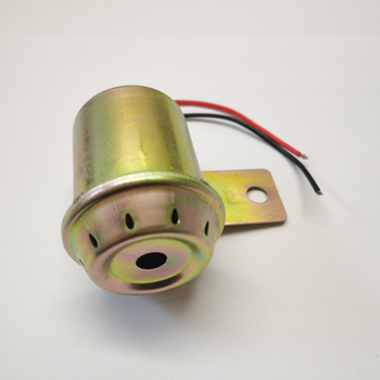 JD253S hátrameneti csipogó – 12V/24V, impedancia 3 Ω, diafragma: buzzer, kompatibilis teherautókkal, kotrókkal, targoncákkal, buldozerek