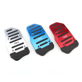 Automobilio pedalų komplektas iš aliuminio lydinio (3 dalys) mechaninei pavarų dėžei – dujų pedalas, stabdžio pedalas, sankabos pedalas – pritaikytas apdirbimas, Inscription