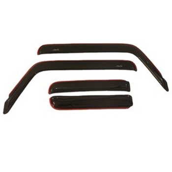 Lietaus vizier Toyota Land Cruiser (2003–2023) – lipnus montavimas, 4 vnt., suderinamas su automatine pavara, pritaikomas