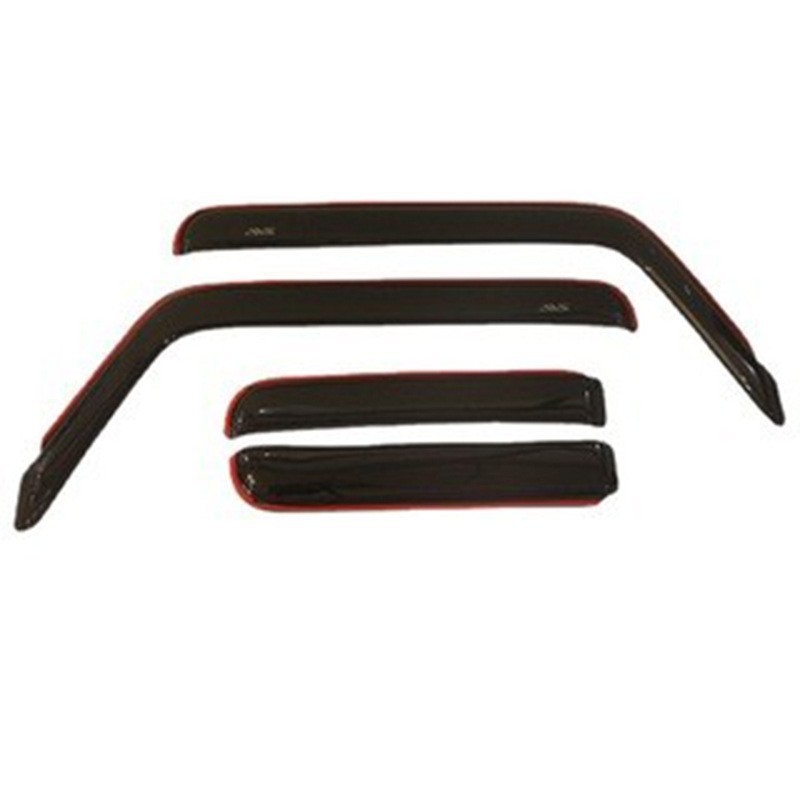 Lietaus vizier Toyota Land Cruiser (2003–2023) – lipnus montavimas, 4 vnt., suderinamas su automatine pavara, pritaikomas