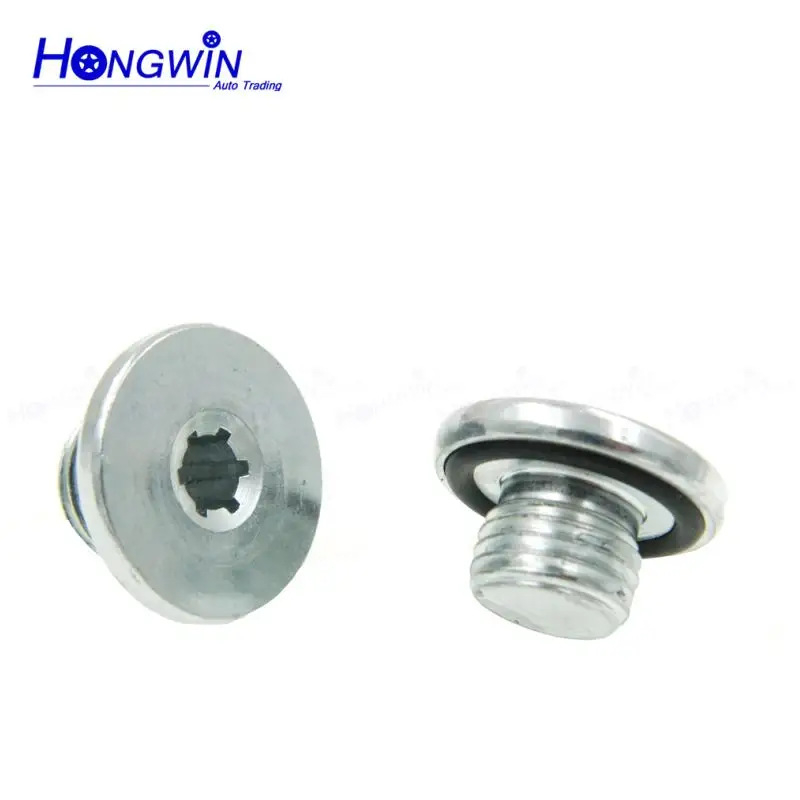 Βίδα και παξιμάδι αποστράγγισης κάρτερ λαδιού Haowei 90502556, για κινητήρες Opel