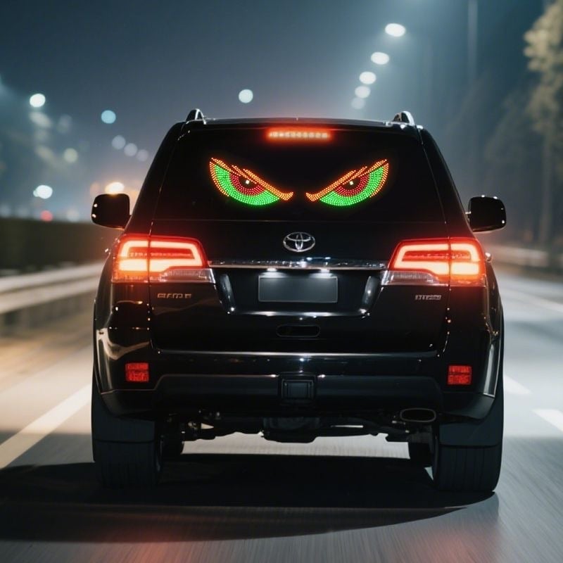 Dynamic Devil`s Eye LED zaslon za automobile, za sve modele, USB napajanje, 5V, 1W, vijek trajanja 5000 h