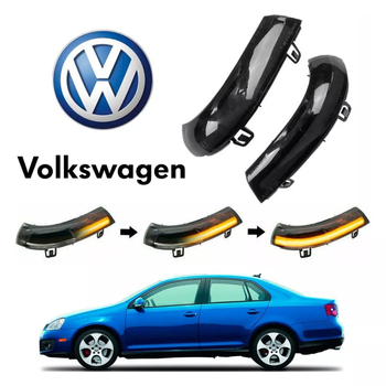 LED lampica za retrovizor za VW Group vozila (Golf 5 MK5 GTI, EOS, Jetta, Passat, Sharan, Skoda) – ABS kućište, 12V, LED, 3600K