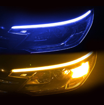 Automobilio LED juosta su vandens srauto efektu ir posūkio signalu, 12V 5W 0.18A