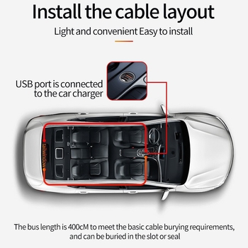 USB dinaminis Velnio akis LED ekranas automobiliui, modelis D001, medžiaga aliuminis+LED, 5V, 1A, tinkamas sunkvežimiui ir automobiliui