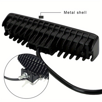 Motocikla LED priekšējā gaisma un darba gaisma, 16 LED rindā, 12V, IP65, 192 lm, 2835 LED