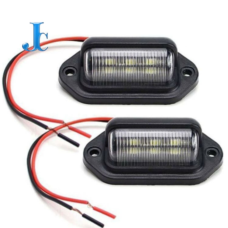 6LED svjetlo registarske tablice za automobile, kamione, autobuse i prikolice (12-24V, 1200LM, 6000K, 50000h)