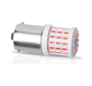 BAY15D automobilių LED stabdymo ir posūkio šviesa, 3014 SMD, keramikinis aukštos šviesos, 12V, 5W