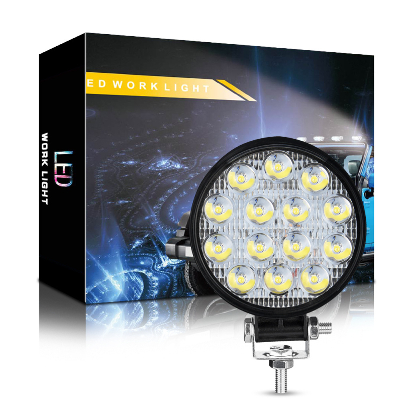 DXZ automobilio LED darbo šviesa, 14LED modelis, 42W, 2600LM, 9-30V, 50000h