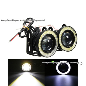 COB LED miglo žibintas 30W, Angel Eye žiedas, 12V, 3000 lm, 6000–7000K