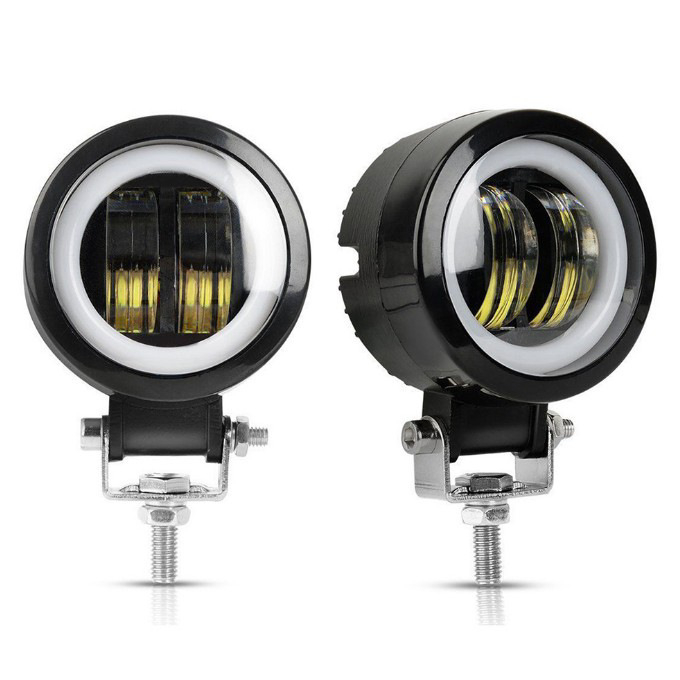 Apvalus LED darbinis žibintas – 20W, 12-65V, 1200LM, Modelis #20RH