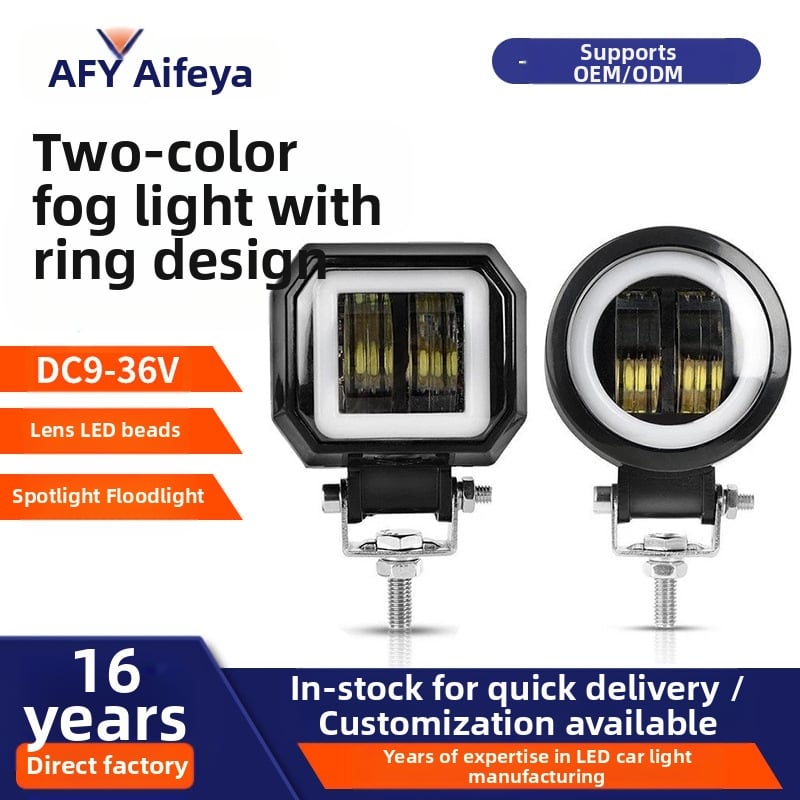 Apvalus LED darbinis žibintas – 20W, 12-65V, 1200LM, Modelis #20RH