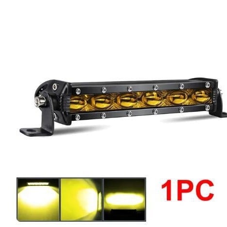 Automobilio LED juostelės šviestuvas su 6D lęšiu, 9-32V, 30-180W, 2000 lm, 6500K