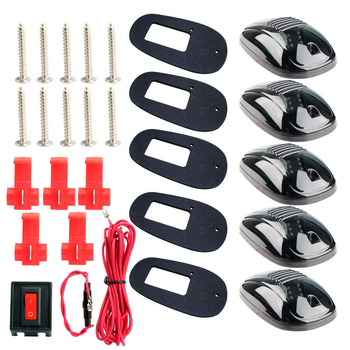 Kab markerio šviesa pikapo stogui, 9 LED, 12V, 27W, ABS