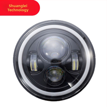 Jeep Wrangler LED žibintai – 4-LED, 40W, 3600 lm, IP67, 12-38V, integruotas aukštas ir žemas spindulys