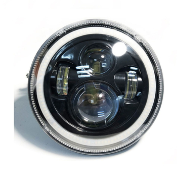 Jeep Wrangler LED žibintai – 4-LED, 40W, 3600 lm, IP67, 12-38V, integruotas aukštas ir žemas spindulys