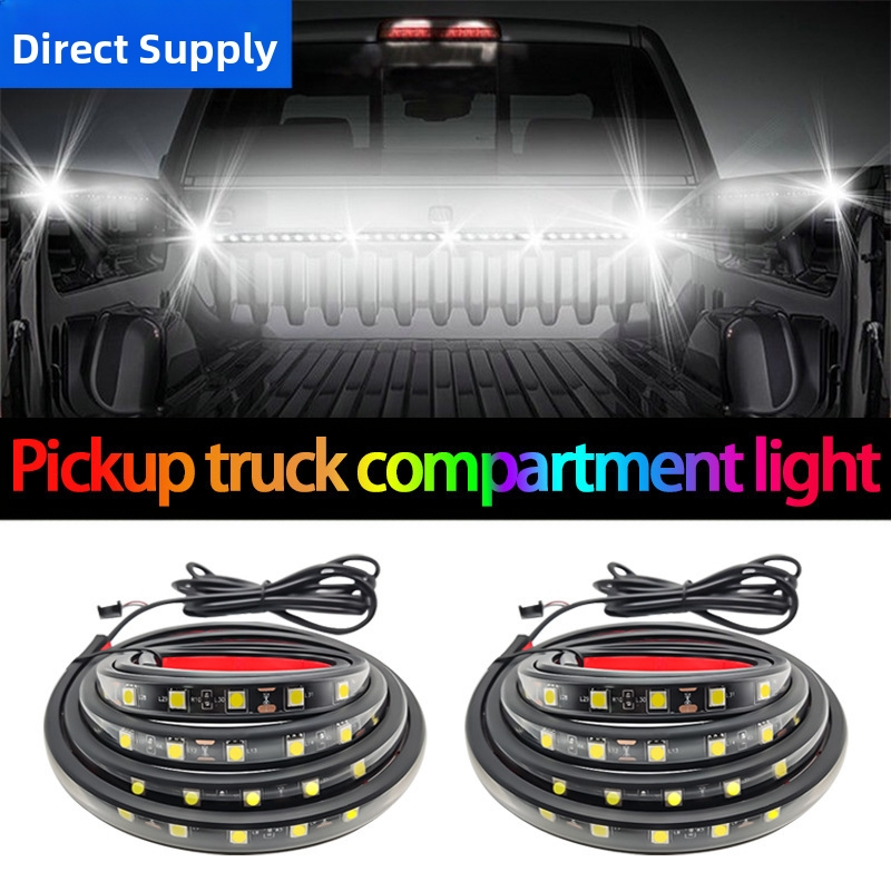 LED galinės šviesos juosta pikapui, silikonas, 12V, 2A, 25W