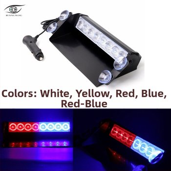 LED προειδοποιητικό φως αυτοκινήτου με 8 LED, ABS, 12V, 8W, μοντέλο Shovel Lamp