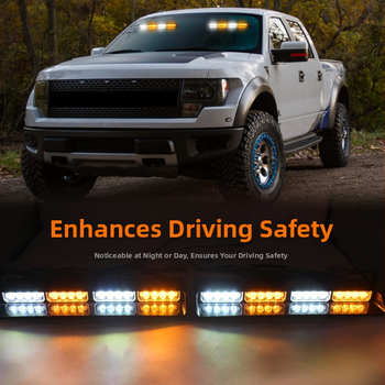 Φωτιστικό Έκτακτης Ανάγκης Αυτοκινήτου με 32 LED – 12–24V, 2A, με αναρρόφηση, κατάλληλο για όλα τα μοντέλα