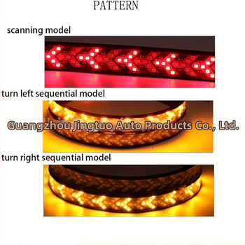 LED aizmugurējais lukturis — Arrow Light, Jingtu; Silikons + FPC; der automobiļu aizmugures lukturiem