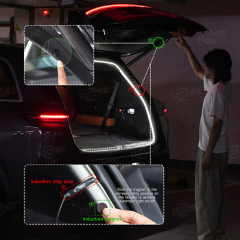 Λωρίδα LED για το πορτμπαγκάζ με αισθητήρα - υλικό σιλικόνη-LED, 8W, 12-16V, 1A