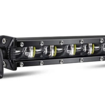 Ultra plona vienos eilės 6D lęšių LED darbo šviesa visureigiams, 9-32V, 60-240W, 6000K, LED 3030