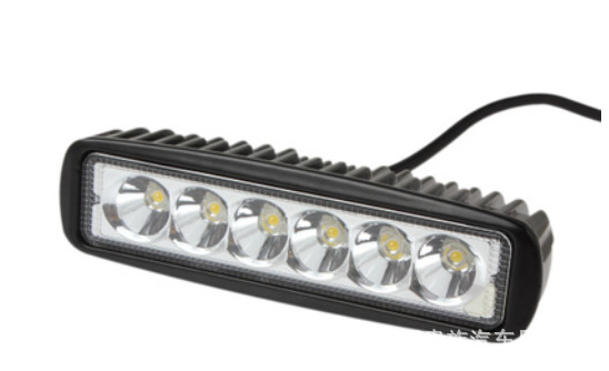 Automobilio LED darbinė lemputė, 6 LED, 18W, 12V, 1200LM, 6000K