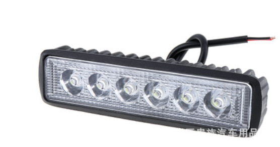 Automobilio LED darbinė lemputė, 6 LED, 18W, 12V, 1200LM, 6000K