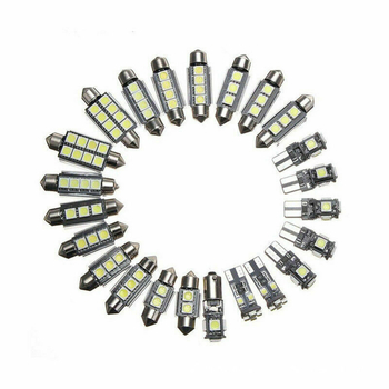 LED lubų šviestuvas automobiliui, modelis T10, 23W, 12V, 1000LM