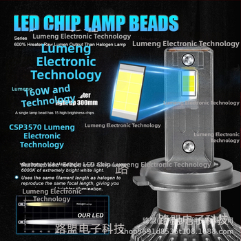 LED automobilių priekinis žibintas aliuminio korpuse H4/H7/H11/9005/9006 – 160W, 10-30V, 40000 lm, IP68