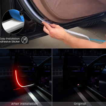 Karaf LED φως πόρτας αυτοκινήτου, σιλικόνη, 12V 8W, 0.66A