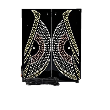 Carolina Φορτηγό δυναμικό LED αυτοκόλλητο με δαιμονικό μάτι και οθόνη, USB τροφοδοσία, καθολικό