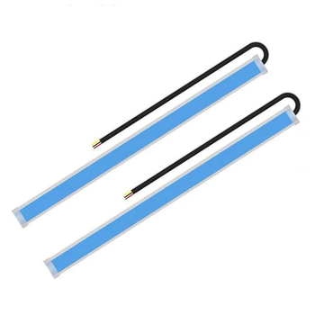 Automobiļu LED dienas gaitas lukturi ar secīgu pagrieziena signālu un gaismas vadotnes joslu, silikons, 12V, IP67, 500 lm, 2835 LED