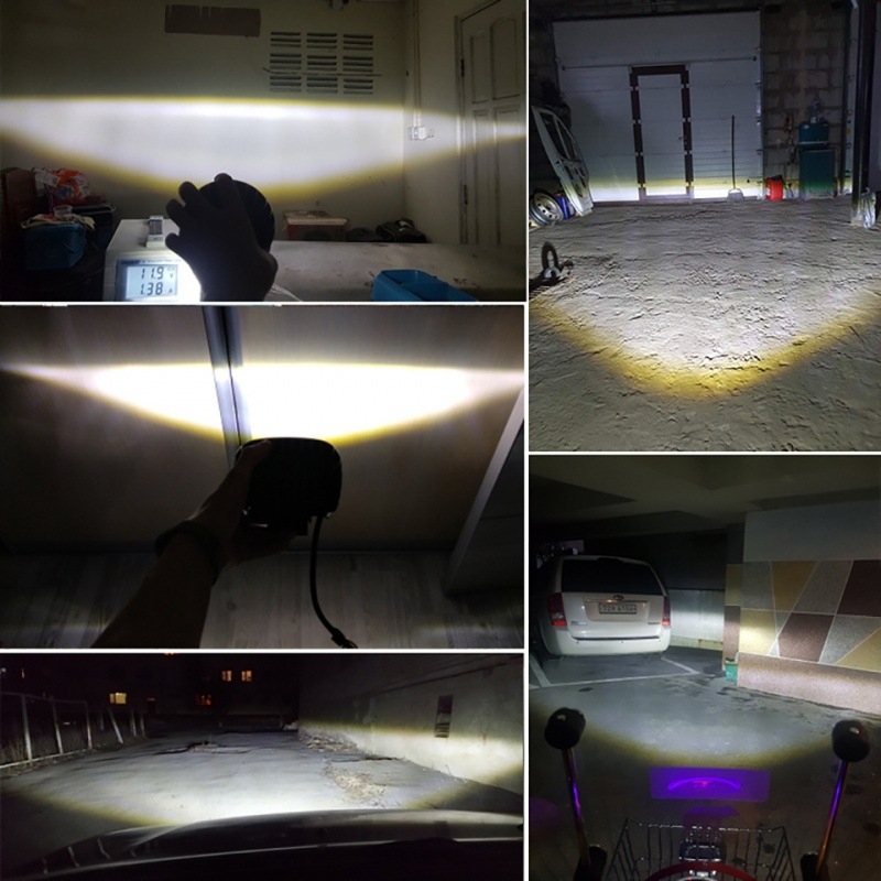 Universalus 30W LED darbo šviestuvas visureigiams ir motociklams, 12V IP68 50000h LED 1060