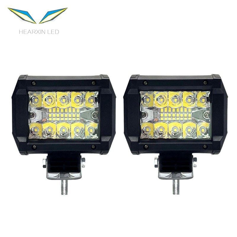 Automobilio LED darbo lemputė, 60W, 12V, 6000lm, IP64, aliuminio korpusas, projekcinė lemputė