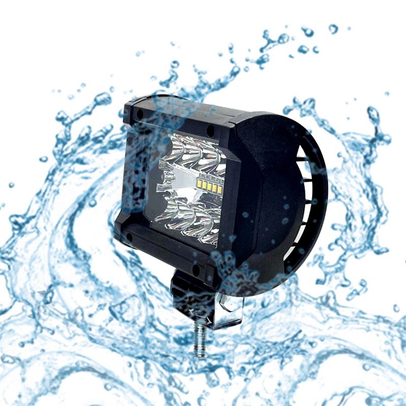 Automobilio LED darbo lemputė, 60W, 12V, 6000lm, IP64, aliuminio korpusas, projekcinė lemputė