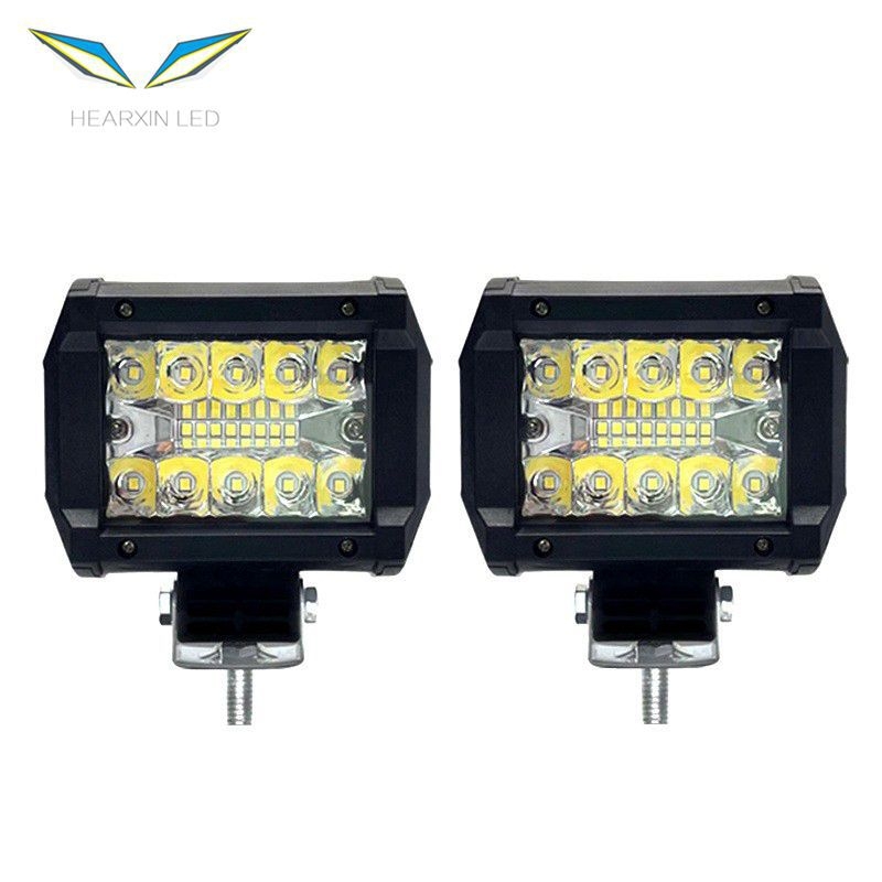 Automobilio LED darbo lemputė, 60W, 12V, 6000lm, IP64, aliuminio korpusas, projekcinė lemputė