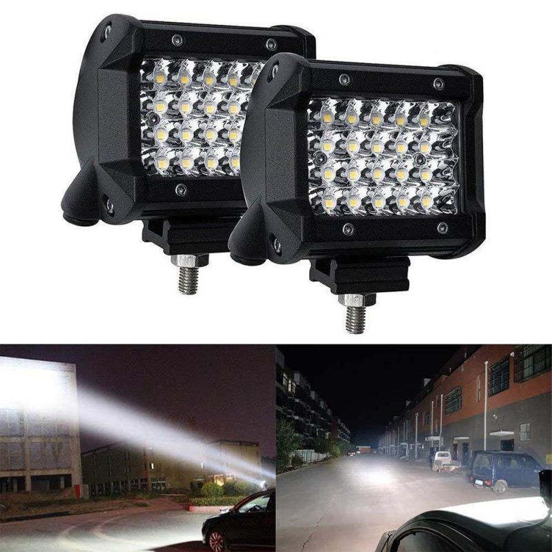 LED darbo žibintas transporto priemonėms, 72W, 12-24V, 10800 lm, 6000K