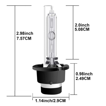Automobilio HID Xenono lemputė D serijos, suderinama su D2S/D2R/D2C, 35W, 12V, 3500 lm