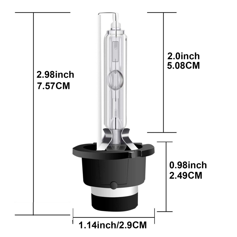Automobilio HID Xenono lemputė D serijos, suderinama su D2S/D2R/D2C, 35W, 12V, 3500 lm