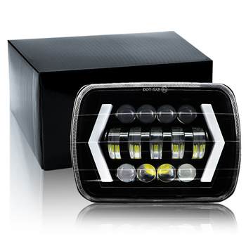 LED φώτα ομίχλης για Jeep Wrangler JK/TJ — 55W, 10-30V, 5000LM, 6000K, 3570 LED τσίπ